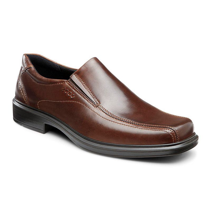 Men Business Ecco Helsinki - Dress Brown - India HFQMSO641